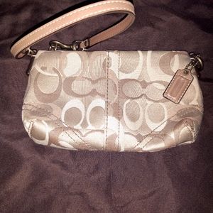 Large Coach Wristlet